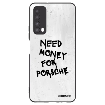Picasee silikonowe czarne etui na Huawei P Smart 2021 - White Dollar