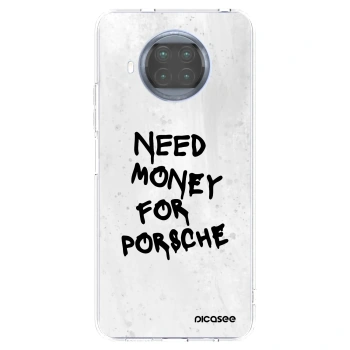 Picasee silikonowe przeźroczyste etui na Xiaomi Mi 10T Lite - White Dollar