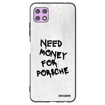 Picasee silikonowe czarne etui na Samsung Galaxy A22 A226B 5G - White Dollar