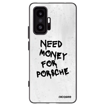 Picasee silikonowe czarne etui na Xiaomi 11T - White Dollar
