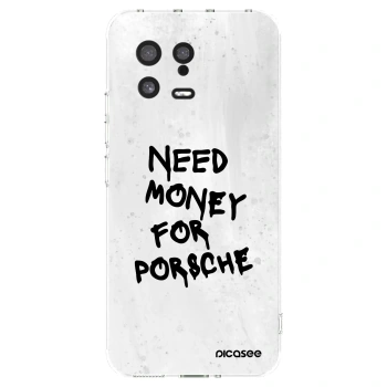 Picasee silikonowe przeźroczyste etui na Xiaomi 13 - White Dollar