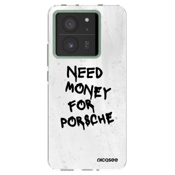 Picasee silikonowe przeźroczyste etui na Xiaomi 13T Pro - White Dollar