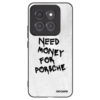 Picasee silikonowe czarne etui na Xiaomi 14 Pro - White Dollar