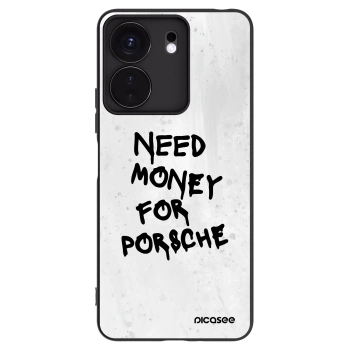 Picasee silikonowe czarne etui na Xiaomi Redmi 13C 4G - White Dollar