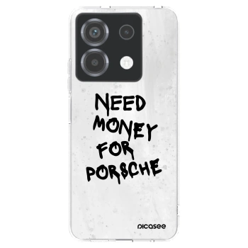 Picasee silikonowe przeźroczyste etui na Xiaomi Poco X6 - White Dollar