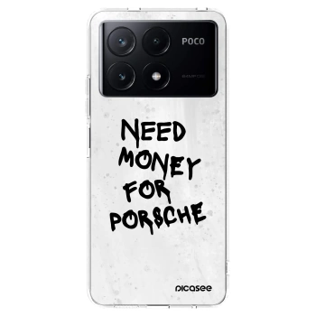 Picasee silikonowe przeźroczyste etui na Xiaomi Poco X6 Pro - White Dollar
