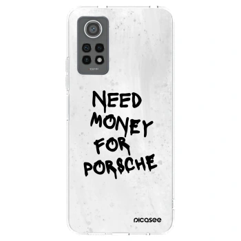 Picasee silikonowe przeźroczyste etui na Xiaomi Redmi Note 12 Pro 4G - White Dollar