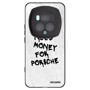 Picasee silikonowe czarne etui na Honor Magic6 Pro - White Dollar