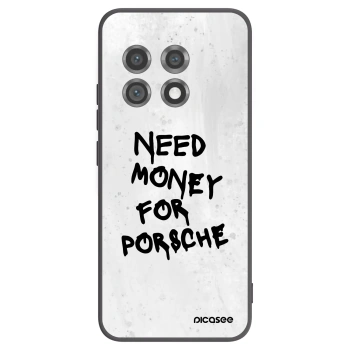 Picasee silikonowe czarne etui na OnePlus 11 5G - White Dollar