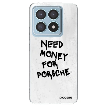Picasee silikonowe przeźroczyste etui na Xiaomi 14T Pro - White Dollar