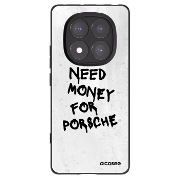 Picasee silikonowe czarne etui na Xiaomi Redmi Note 14 Pro+ 5G - White Dollar