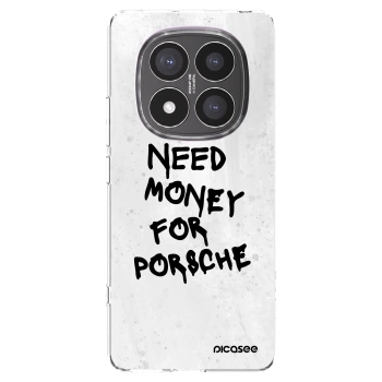 Picasee silikonowe przeźroczyste etui na Xiaomi Redmi Note 14 Pro+ 5G - White Dollar