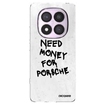 Picasee silikonowe przeźroczyste etui na Xiaomi Redmi Note 14 Pro 5G - White Dollar