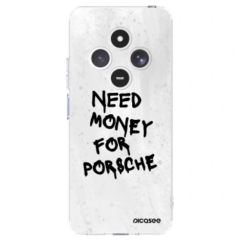 Picasee silikonowe przeźroczyste etui na Xiaomi Redmi 14C - White Dollar