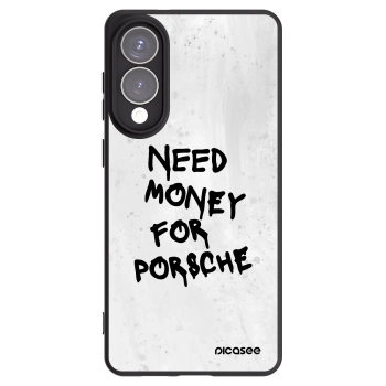 Picasee silikonowe czarne etui na Samsung Galaxy S25 Edge 5G - White Dollar