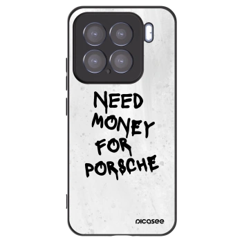 Picasee silikonowe czarne etui na Xiaomi 15 - White Dollar