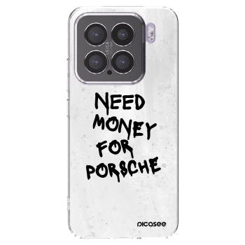 Picasee silikonowe przeźroczyste etui na Xiaomi 15 - White Dollar