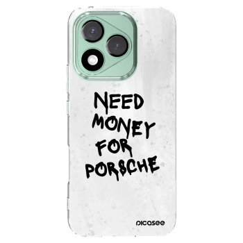 Picasee silikonowe przeźroczyste etui na Honor 400 Lite 5G - White Dollar