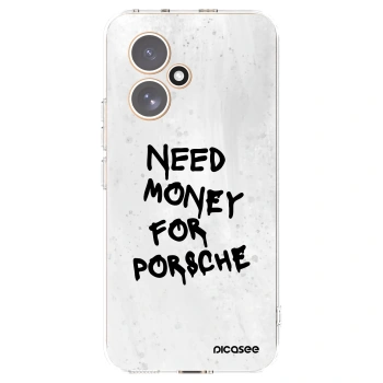 Picasee silikonowe przeźroczyste etui na Honor 400 5G - White Dollar