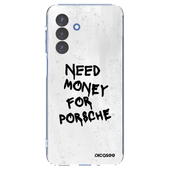 Picasee silikonowe przeźroczyste etui na Samsung Galaxy A17 5G - White Dollar