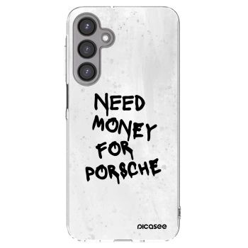 Picasee silikonowe przeźroczyste etui na Samsung Galaxy A16 4G - White Dollar