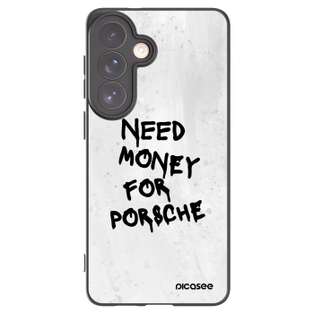 Picasee silikonowe czarne etui na Samsung Galaxy S26+ - White Dollar