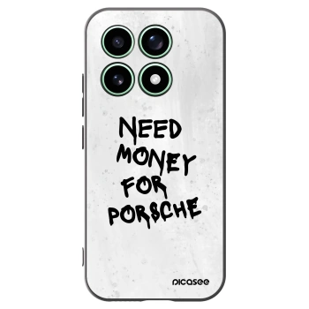 Picasee silikonowe czarne etui na Xiaomi 17 - White Dollar