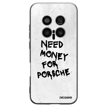 Picasee silikonowe czarne etui na Honor Magic8 Pro 5G - White Dollar