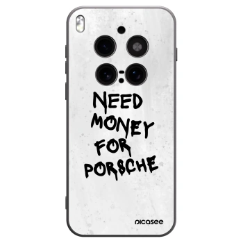 Picasee silikonowe czarne etui na Vivo X300 Pro - White Dollar