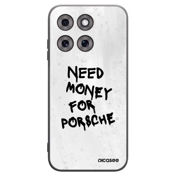 Picasee silikonowe czarne etui na Motorola Moto G77 - White Dollar