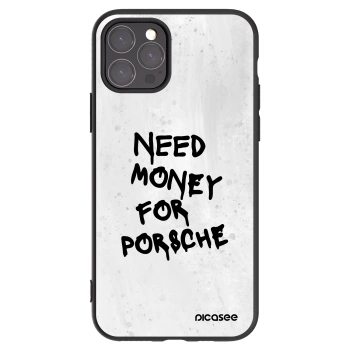 Picasee silikonowe czarne etui na Apple iPhone 11 Pro - White Dollar