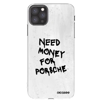Picasee silikonowe przeźroczyste etui na Apple iPhone 11 Pro Max - White Dollar