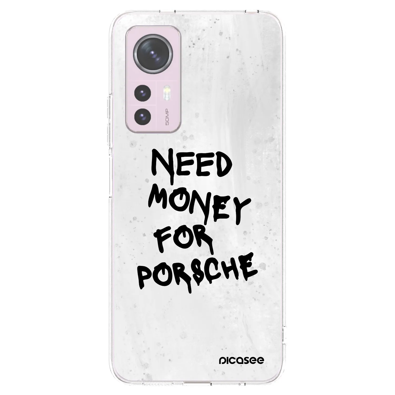 Picasee silikonowe przeźroczyste etui na Xiaomi 12 - White Dollar