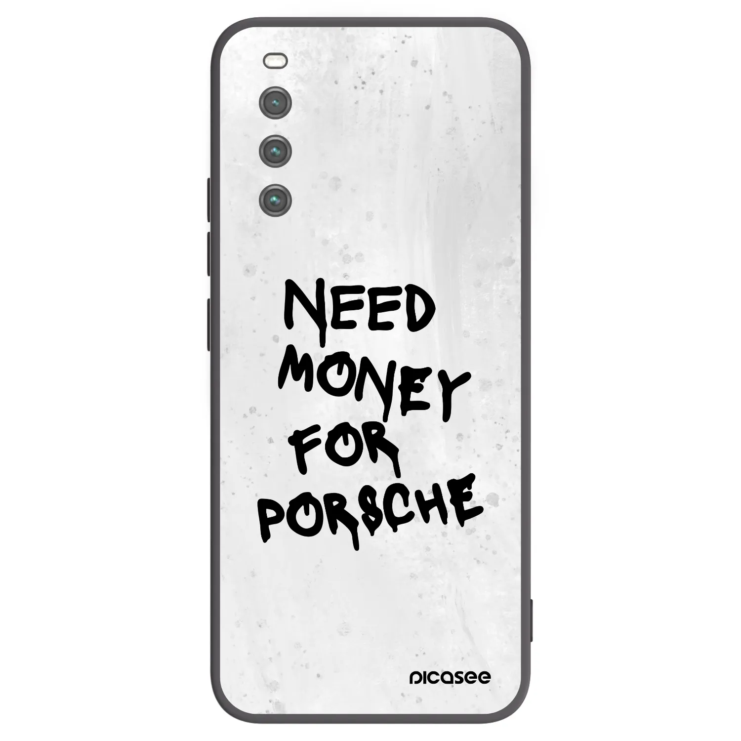 Picasee silikonowe czarne etui na Sony Xperia 10 IV 5G - White Dollar