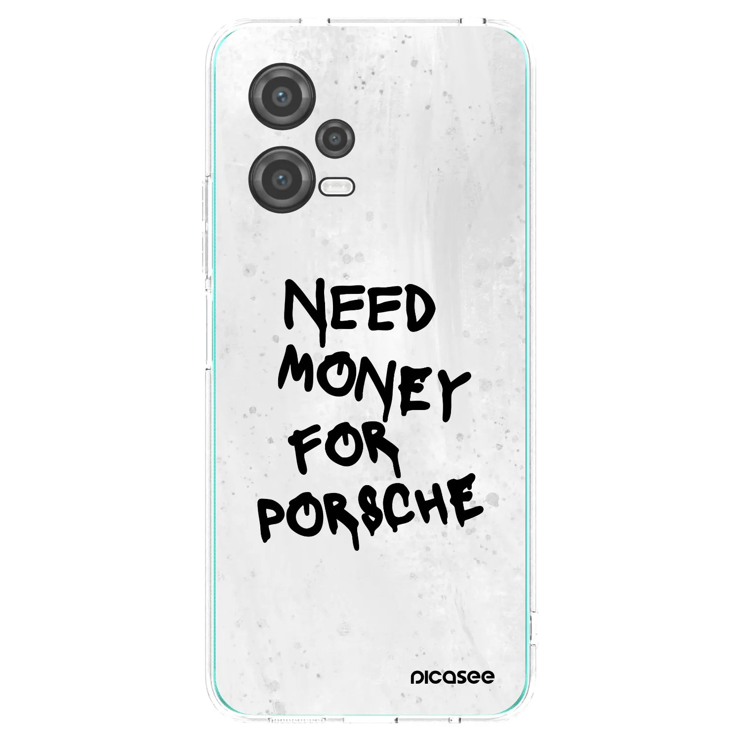 Picasee silikonowe przeźroczyste etui na Xiaomi Poco X5 - White Dollar