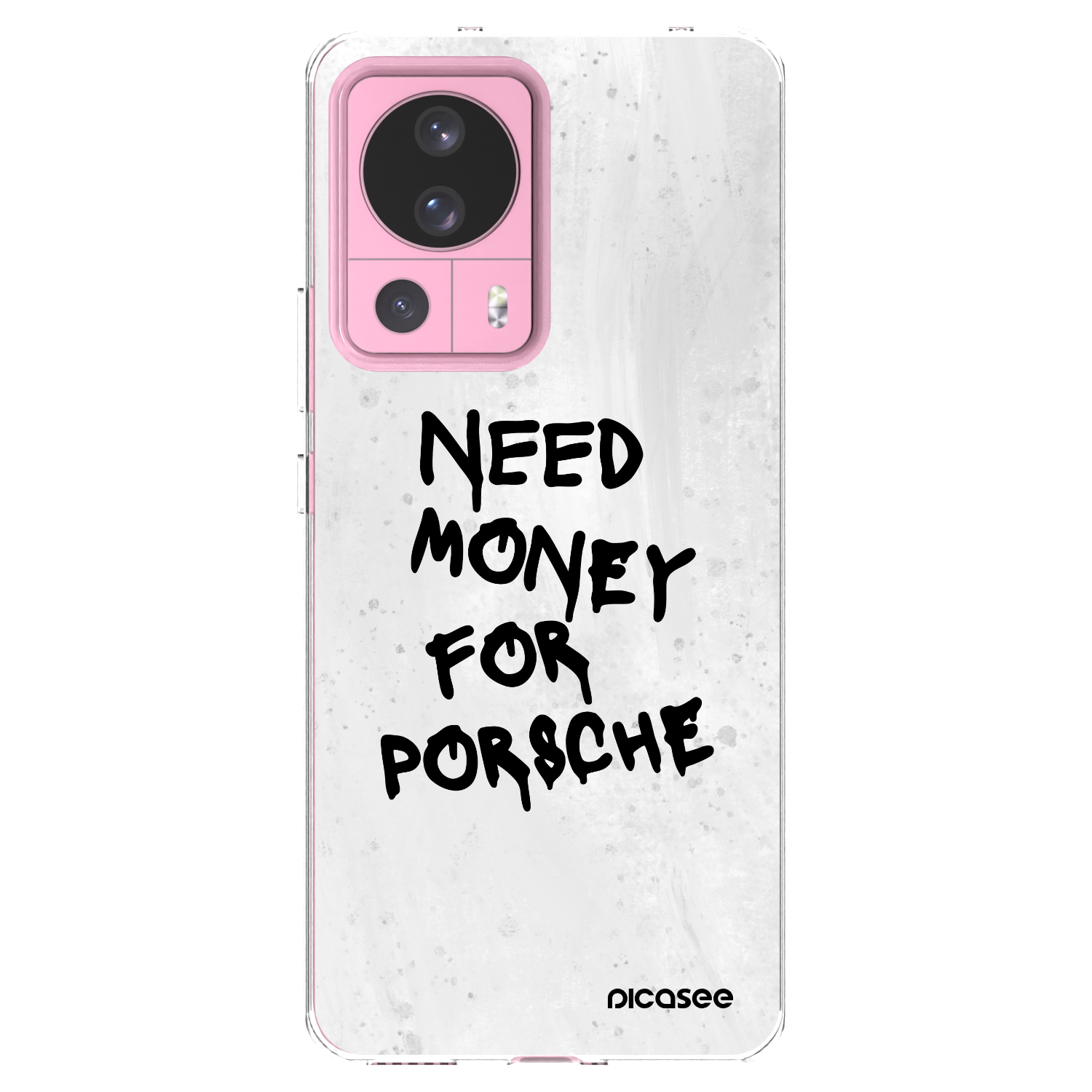 Picasee silikonowe przeźroczyste etui na Xiaomi 13 Lite - White Dollar