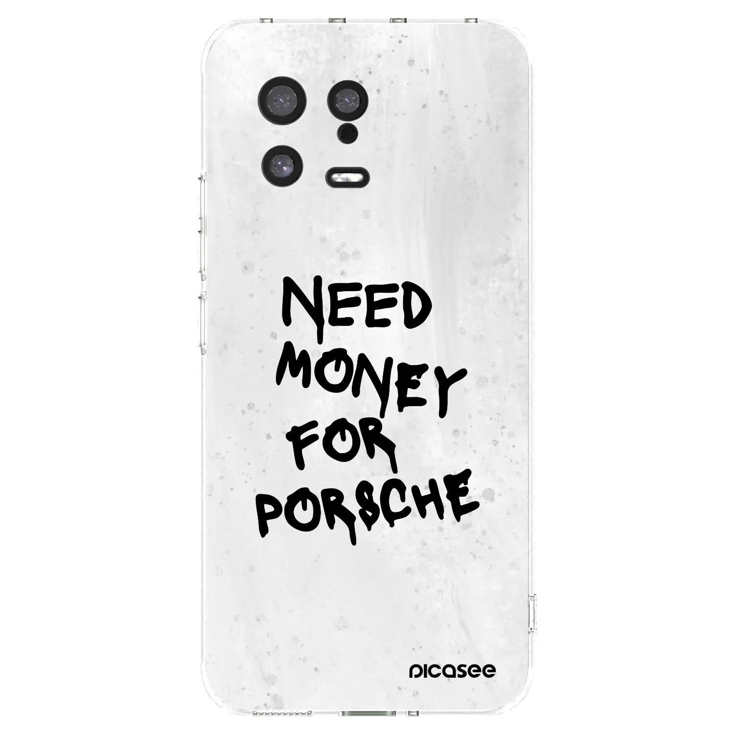 Picasee silikonowe przeźroczyste etui na Xiaomi 13 - White Dollar
