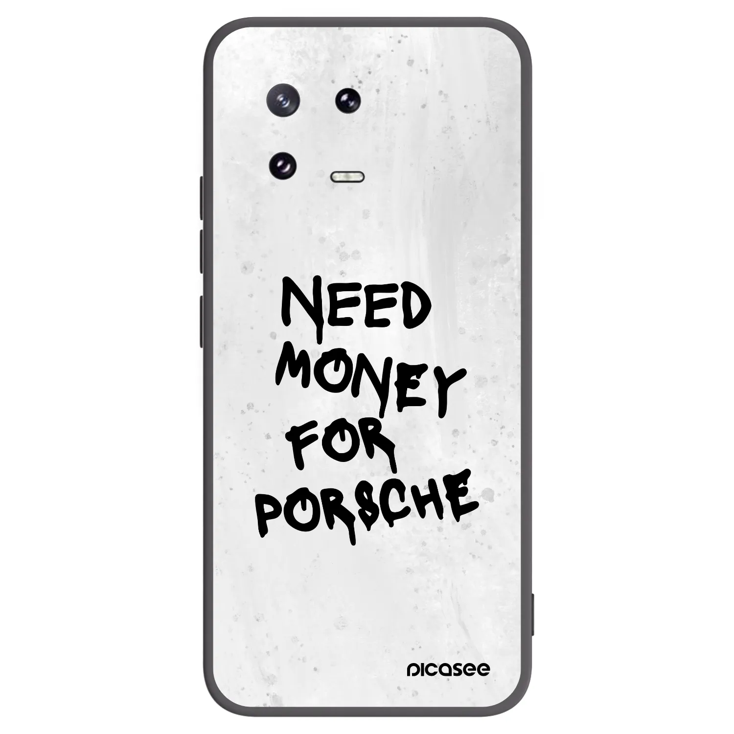 Picasee silikonowe czarne etui na Xiaomi 13 Pro - White Dollar