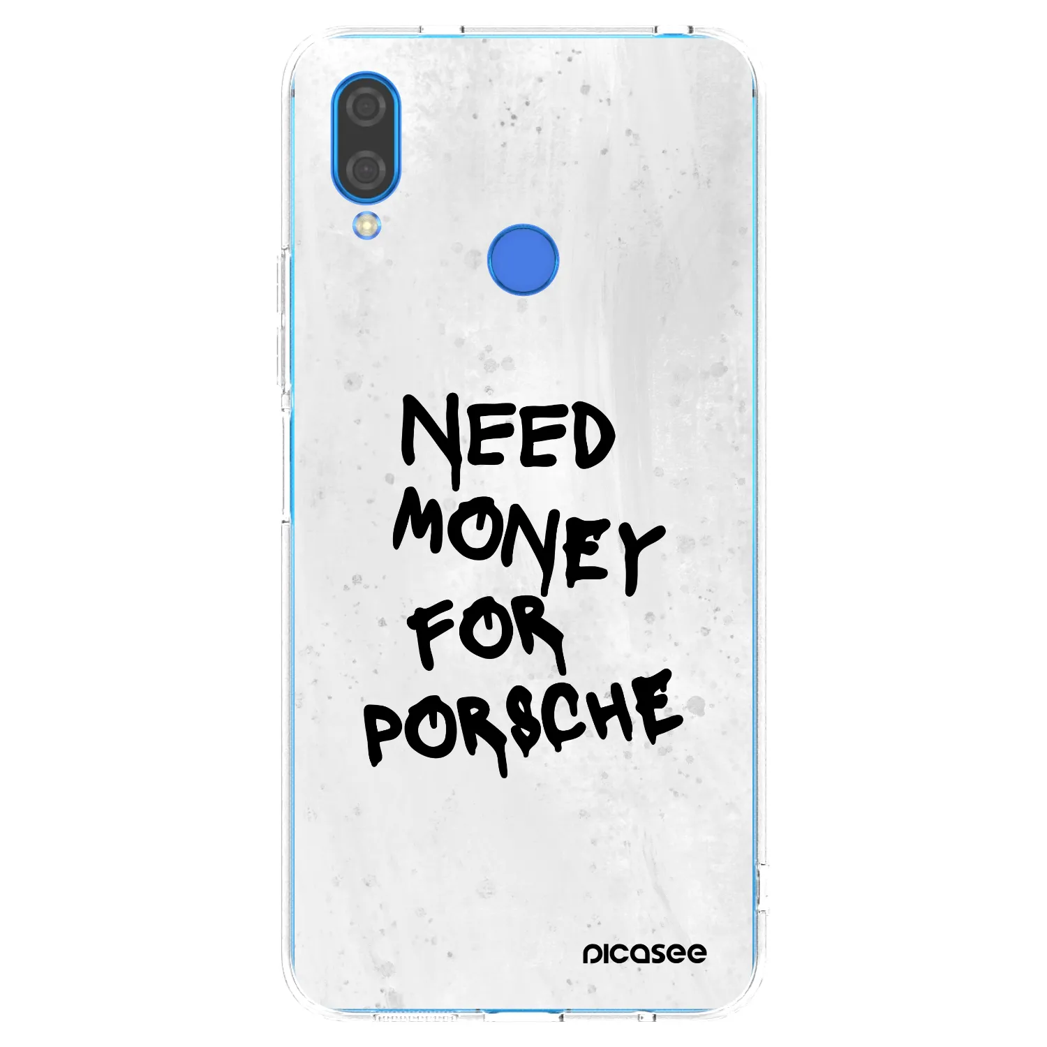 Picasee silikonowe przeźroczyste etui na Huawei Nova 3i - White Dollar