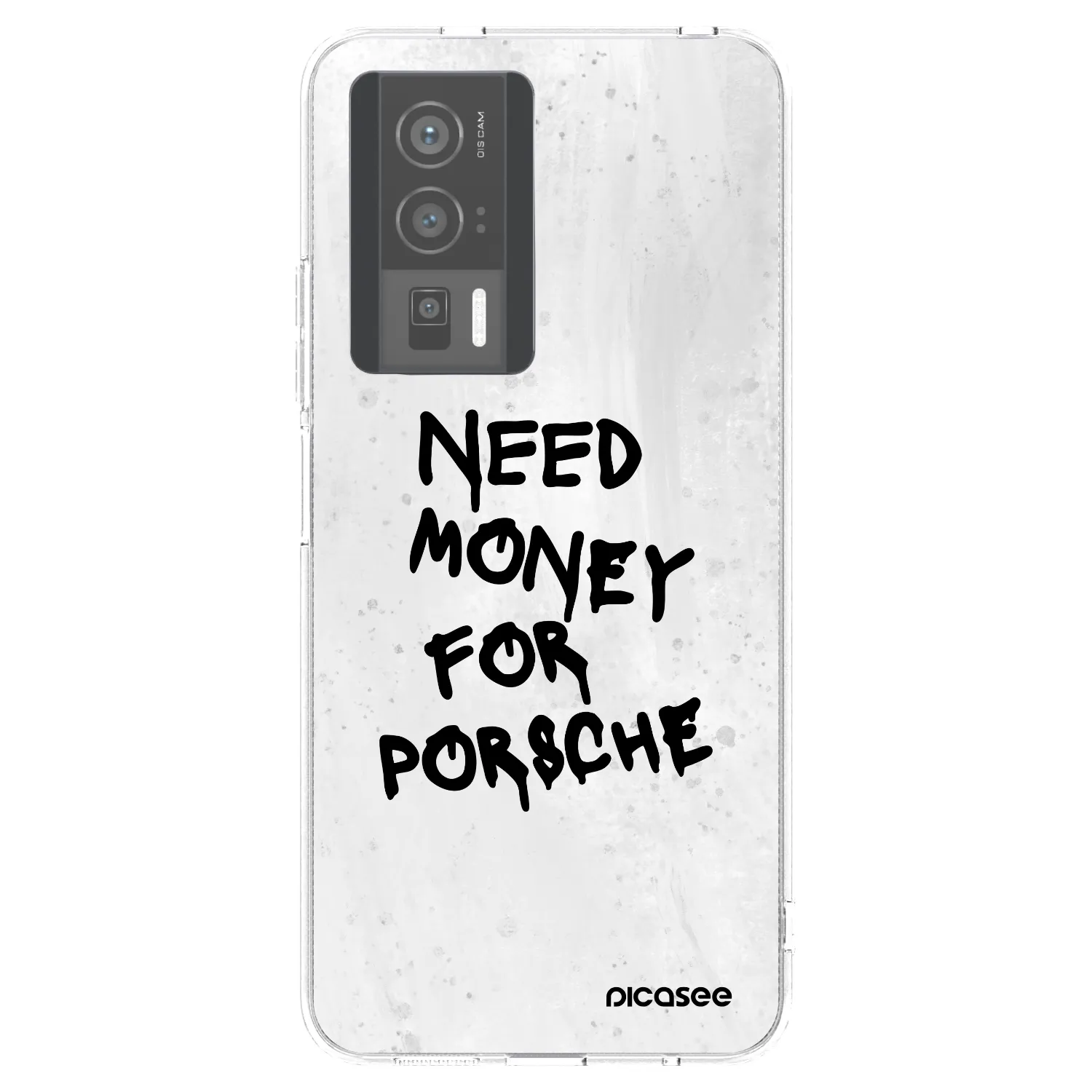 Picasee silikonowe przeźroczyste etui na Xiaomi Poco F5 Pro 5G - White Dollar