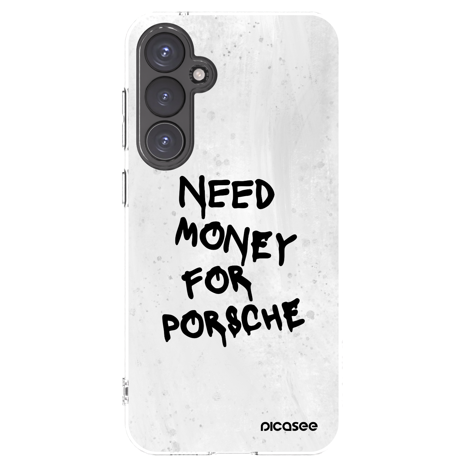 Picasee silikonowe przeźroczyste etui na Samsung Galaxy S23 FE S711B - White Dollar