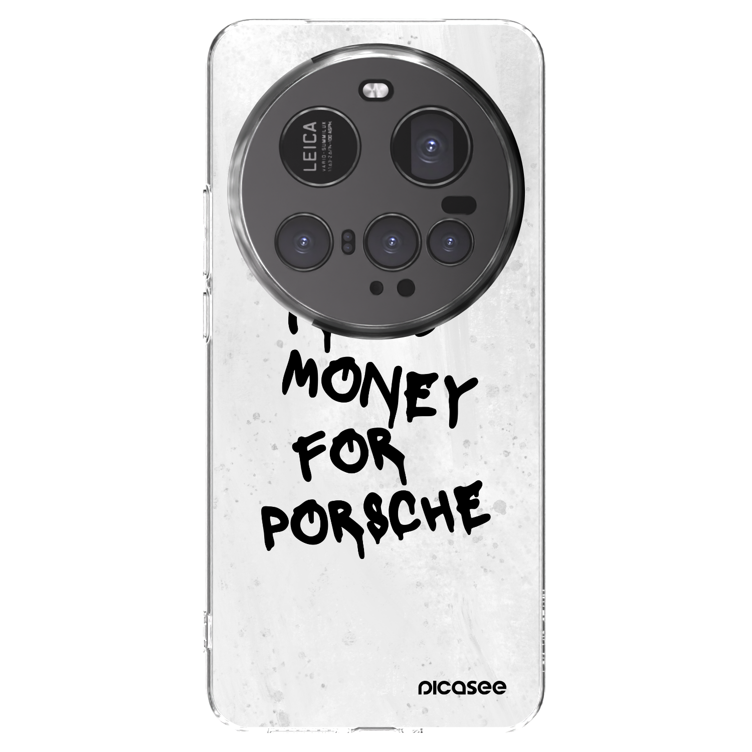 Picasee silikonowe przeźroczyste etui na Xiaomi 15 Ultra - White Dollar