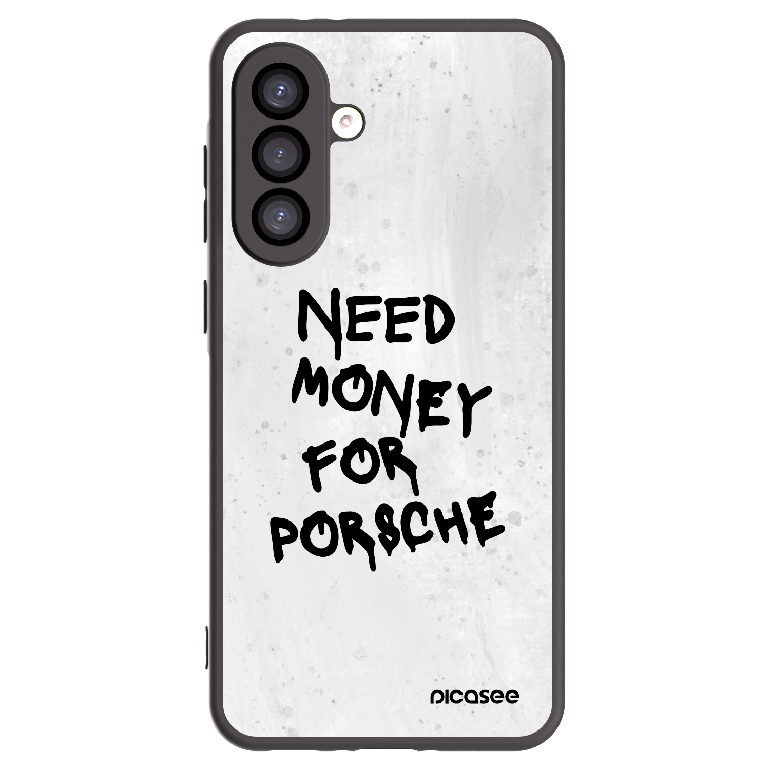 Picasee silikonowe czarne etui na Samsung Galaxy A26 5G A266B - White Dollar