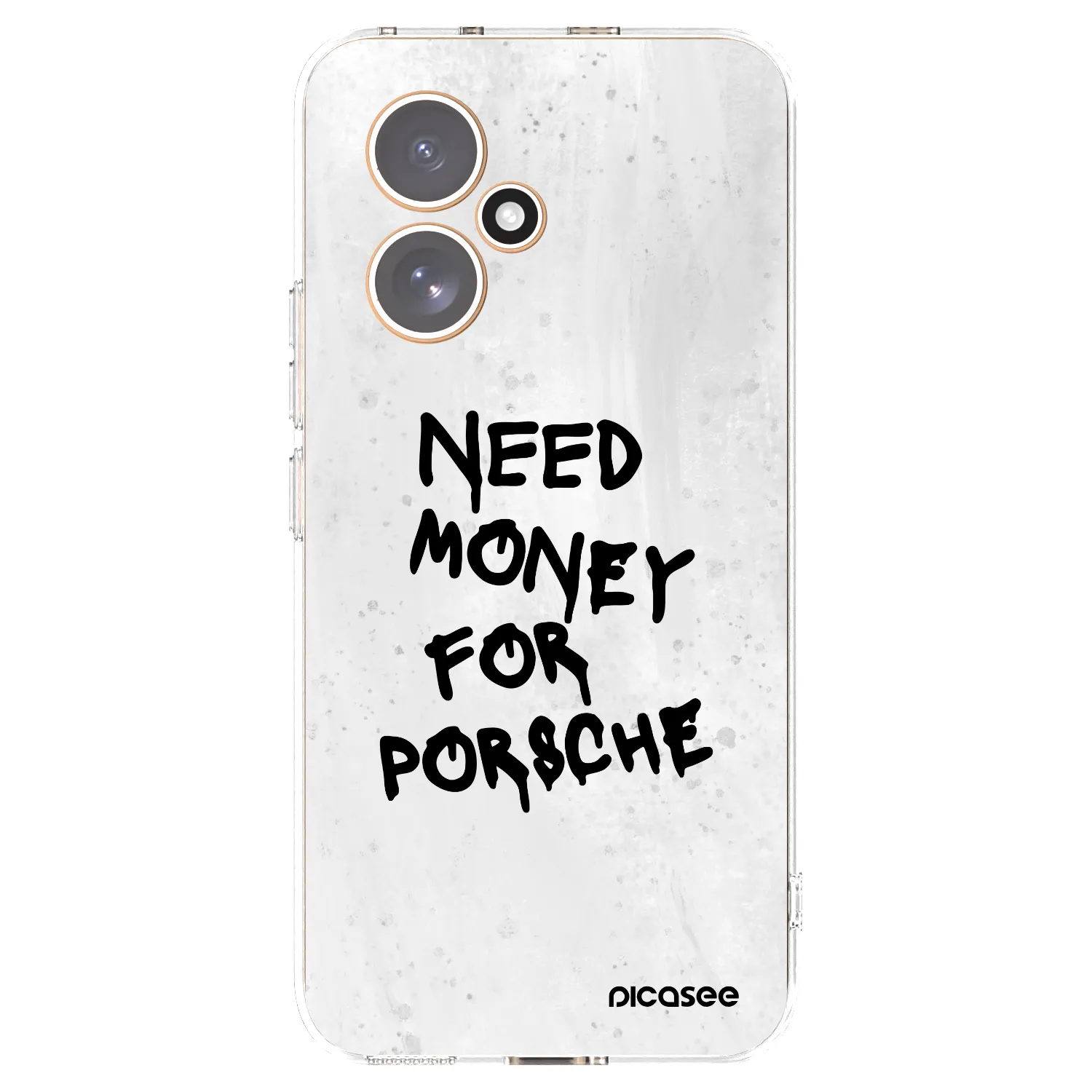 Picasee silikonowe przeźroczyste etui na Honor 400 5G - White Dollar