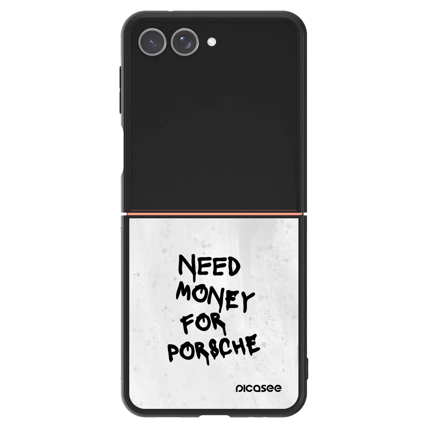 Picasee ULTIMATE CASE na Samsung Galaxy Z Flip7 5G - White Dollar