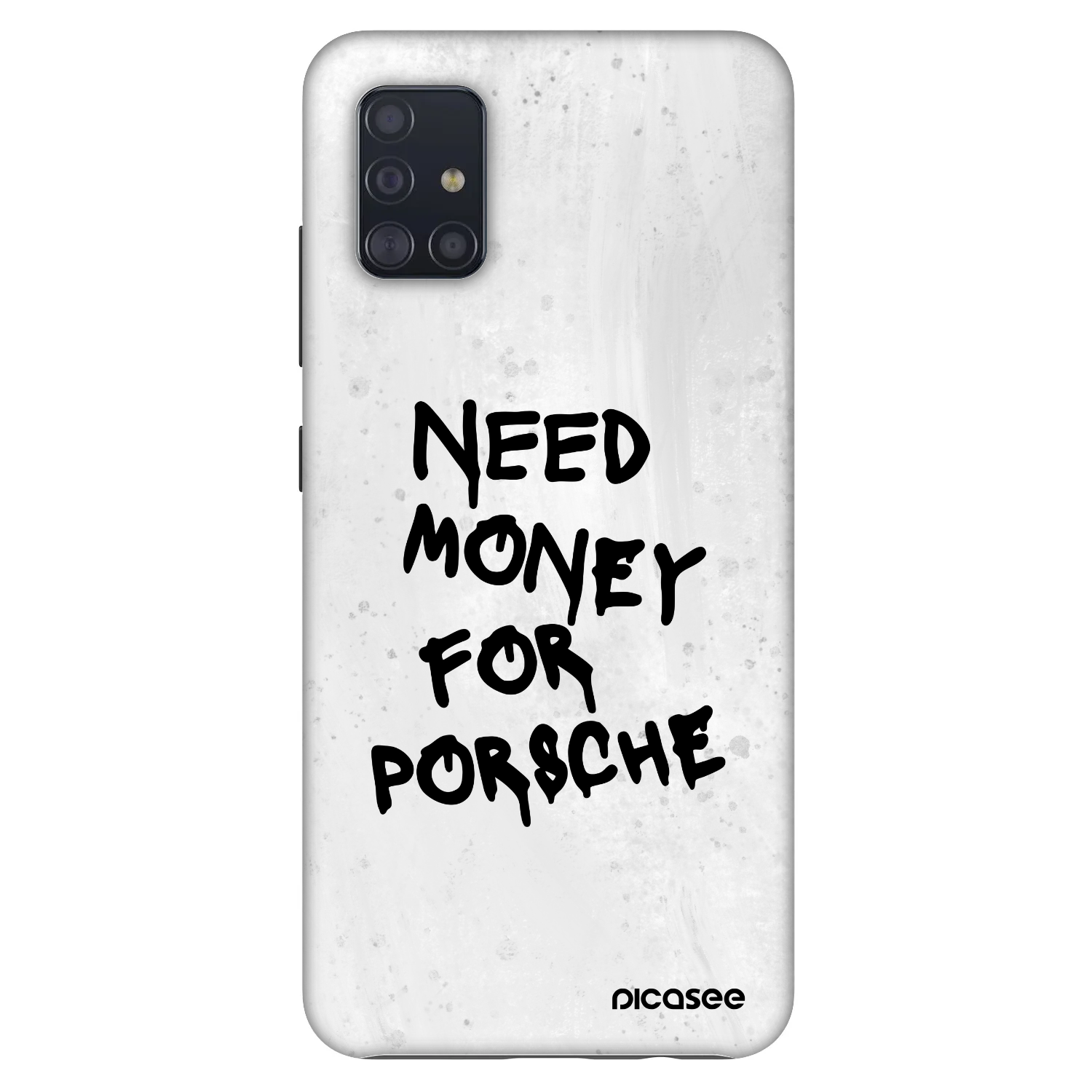 Picasee Fashion Case na Samsung Galaxy A51 A515F - White Dollar