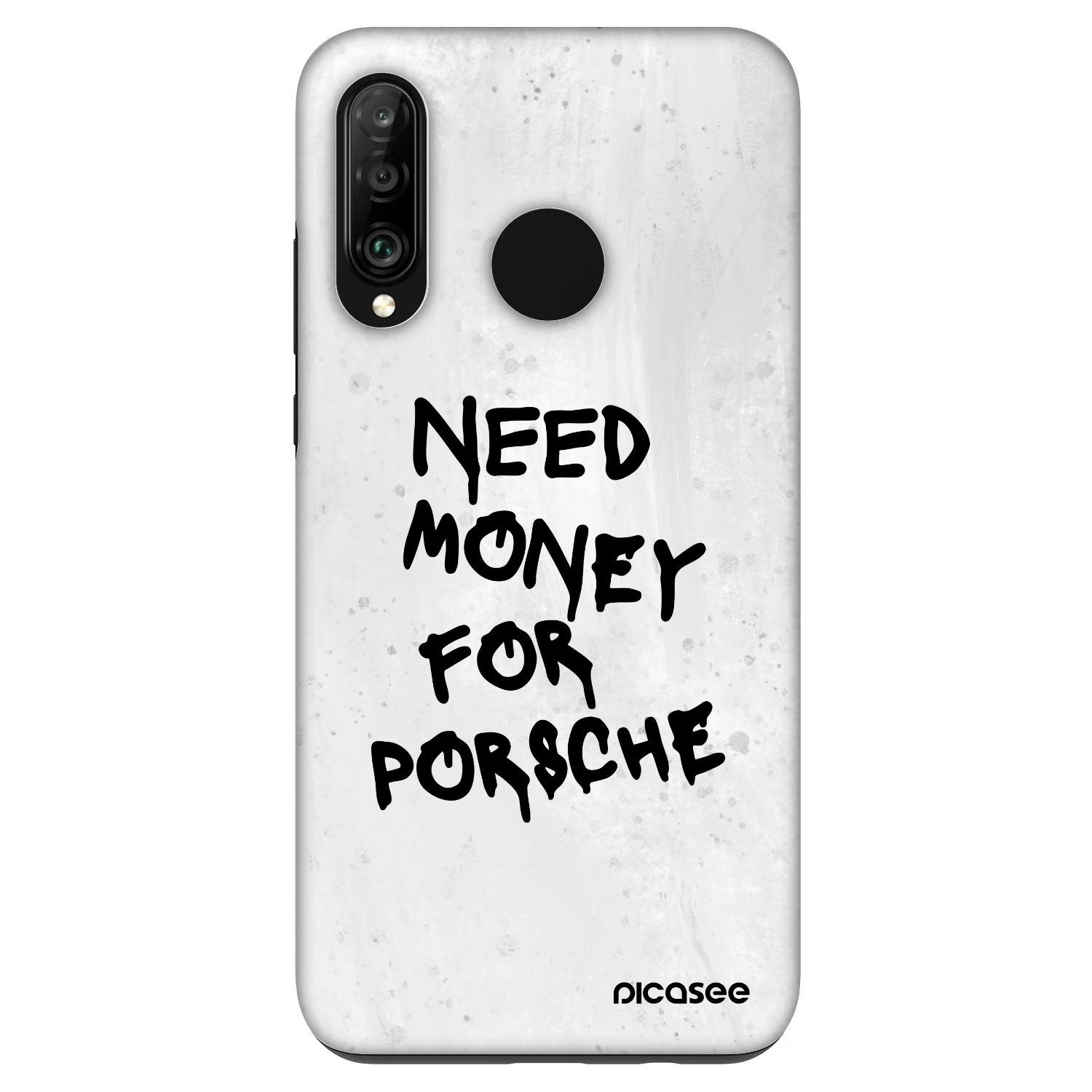 Picasee Fashion Case na Huawei P30 Lite - White Dollar
