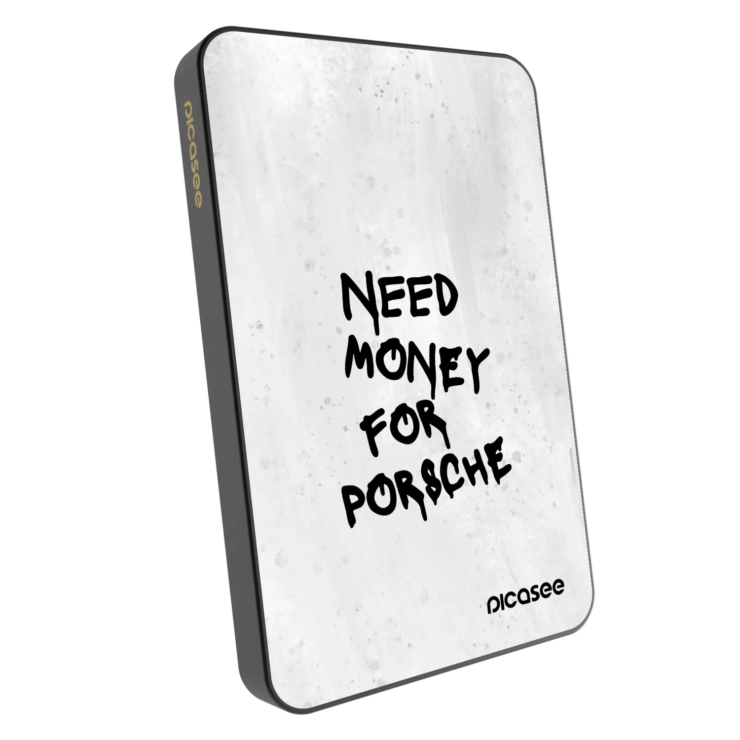 Picasee Powerbank z MagSafe 5 000 mAh Szary - White Dollar