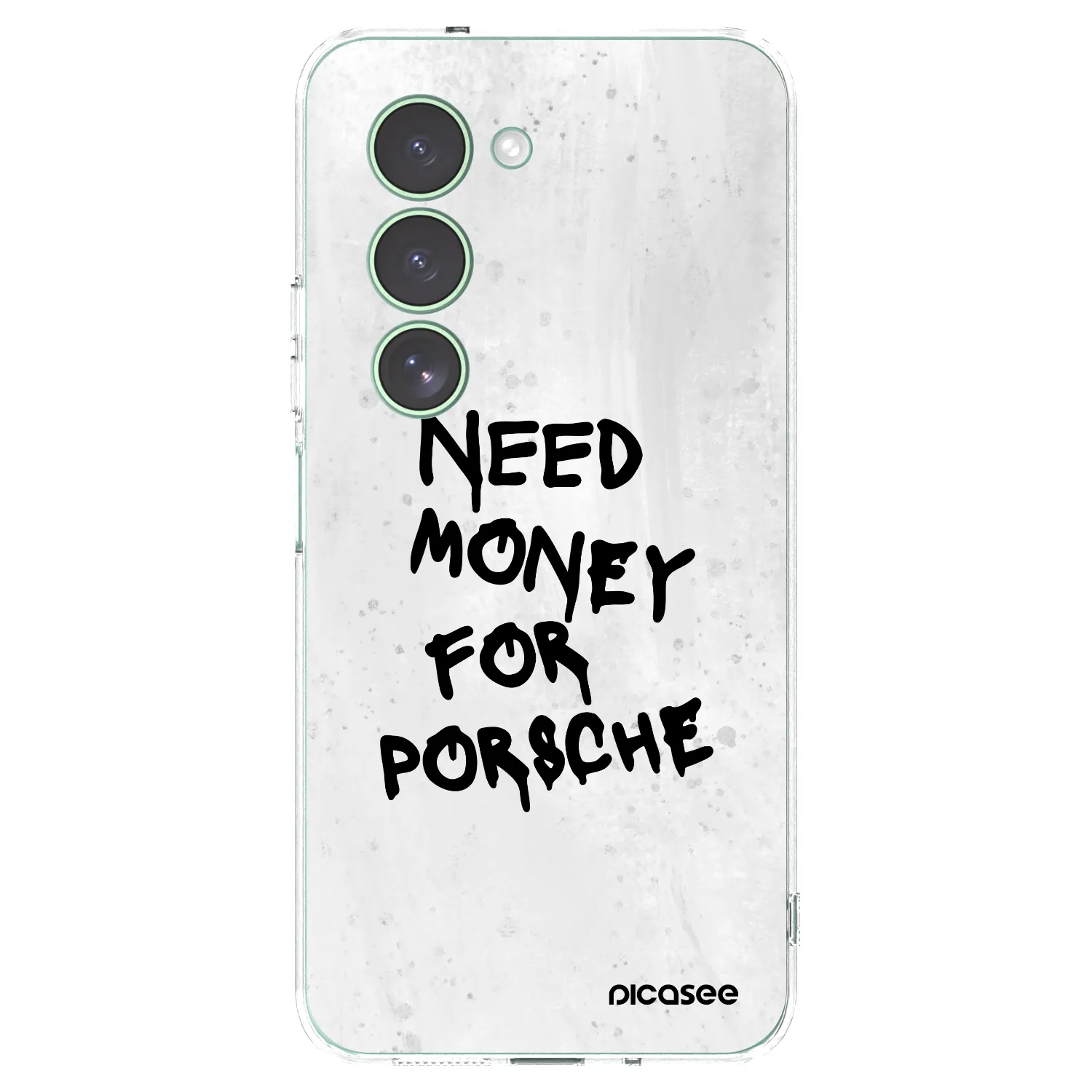 Picasee silikonowe przeźroczyste etui na Xiaomi Redmi 15 5G - White Dollar