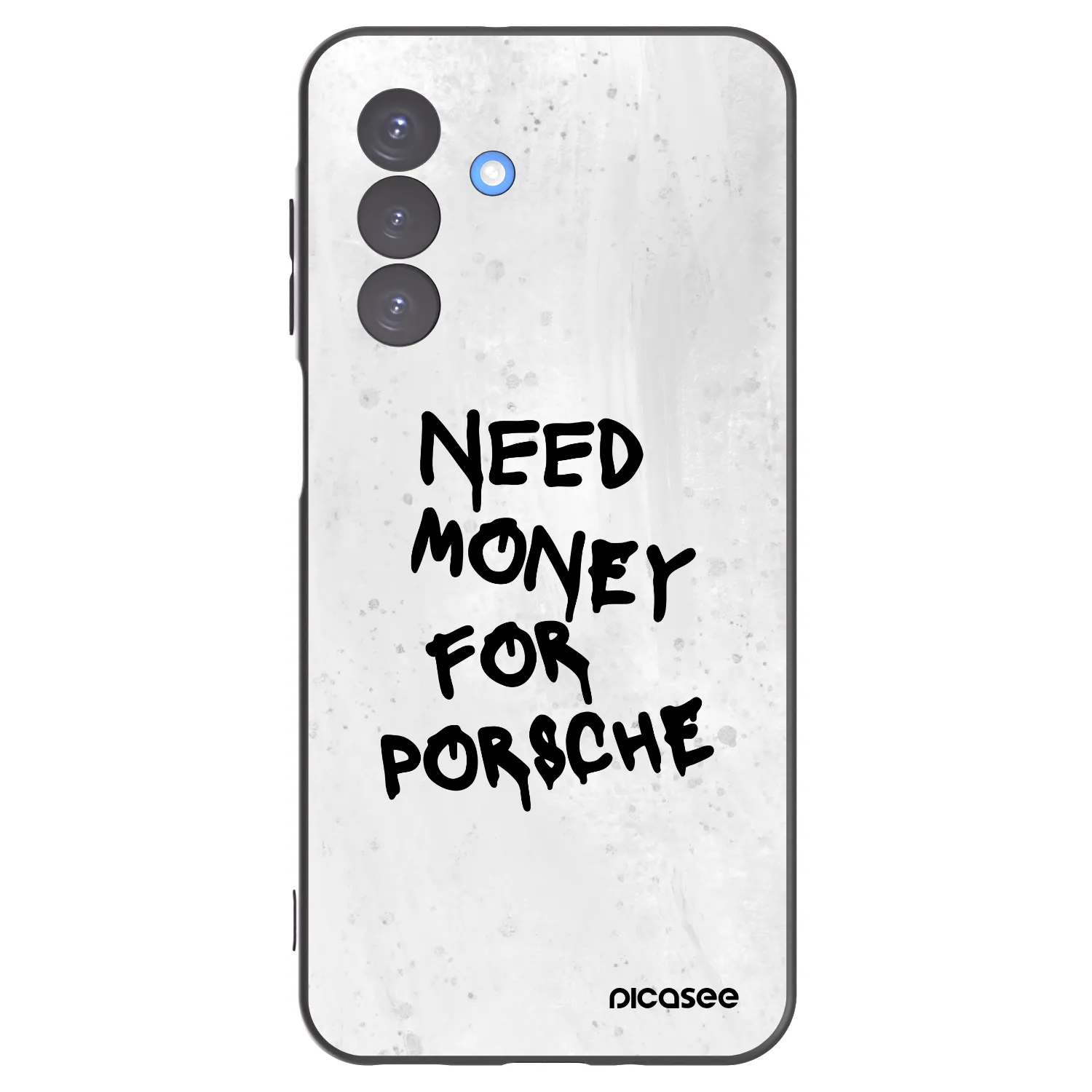 Picasee silikonowe czarne etui na Samsung Galaxy A17 5G - White Dollar